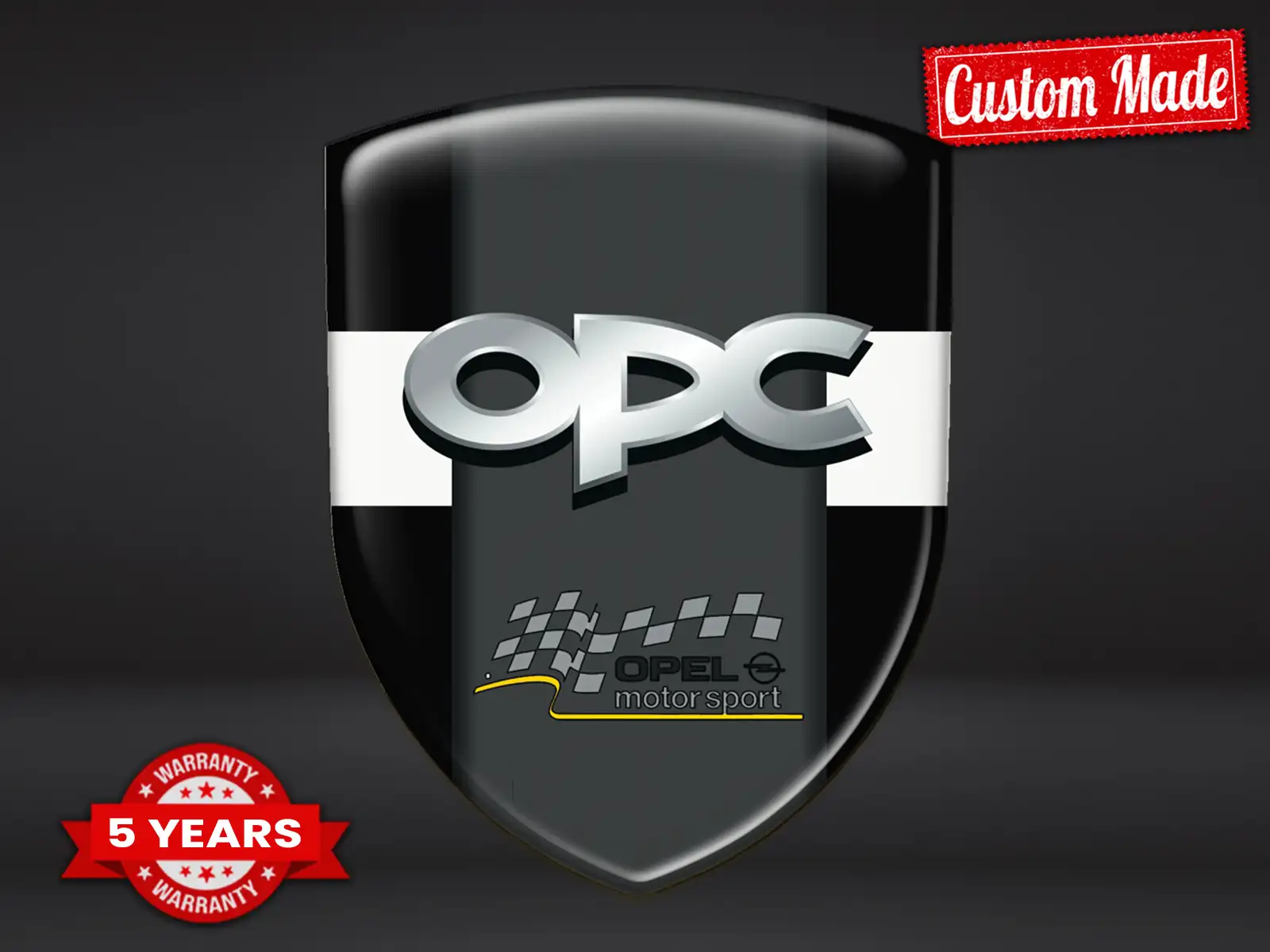 OPC Impression Autocollants Course Luxe Professionnel